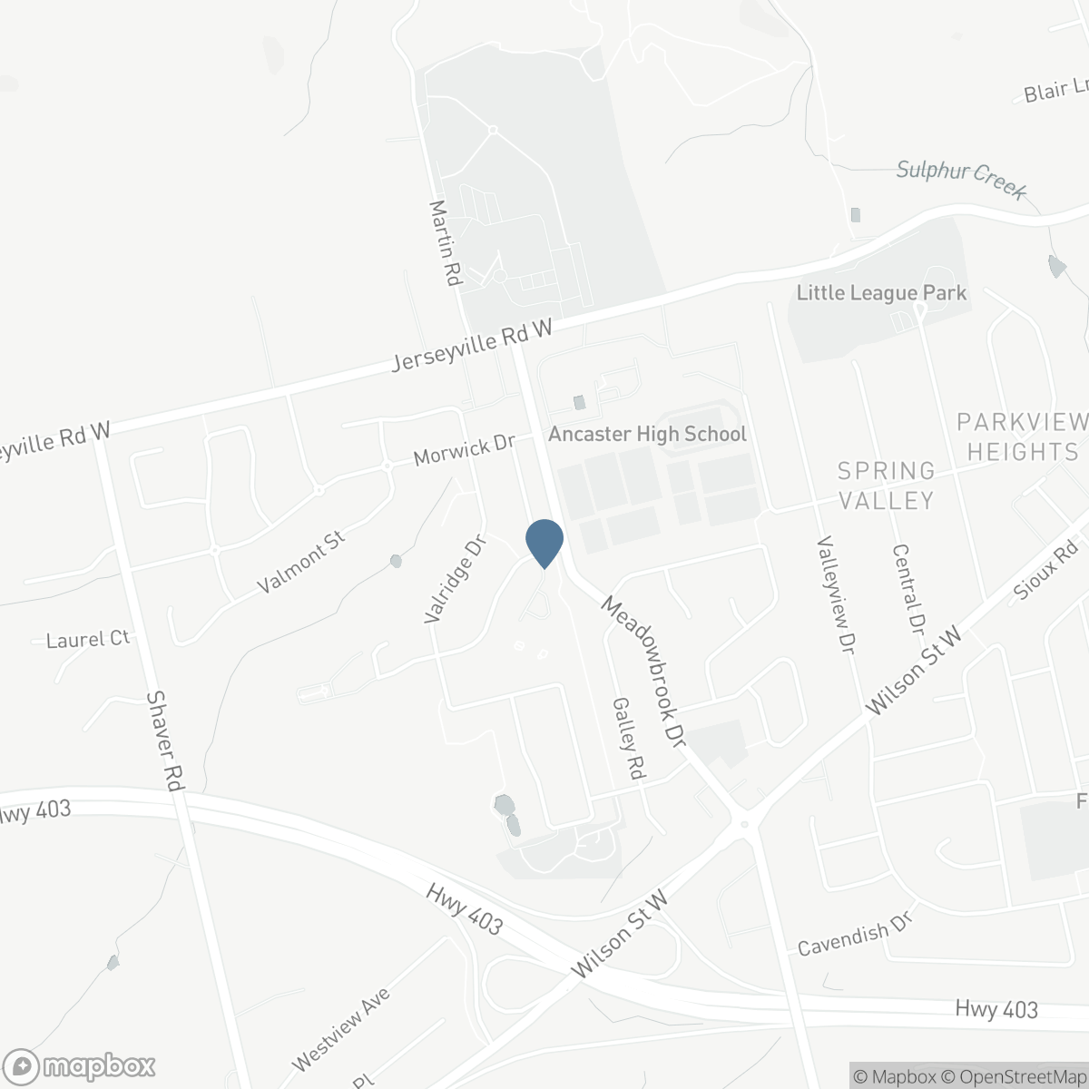 183 DANIELS STREET, Ancaster, Ontario L9G 4Y6